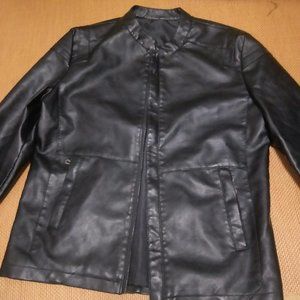 leather jacke